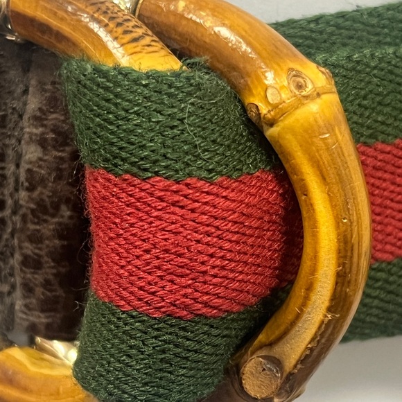 SALE - Authentic Gucci Belt -DRing 44inches long - Picture 5 of 14